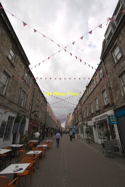 Photo 6"x4" Bunting, Rose Street, Edinburgh Edinburgh c2017