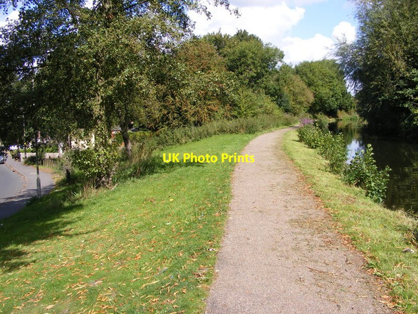 Photo 6"x4" Towpath Scene Brierley Hill\/SO9286 c2017