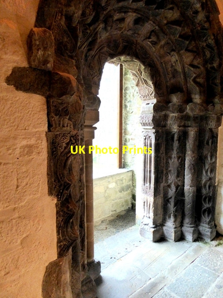 Photo 6"x4" Romanesque Doorway, St Flannans' Cathedral Ballina\/R7072 c2017