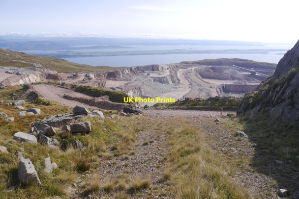 Photo 6"x4" Glensanda quarry Kingairloch \/ Ceann Ghe\u00e0rr-Loch c2020