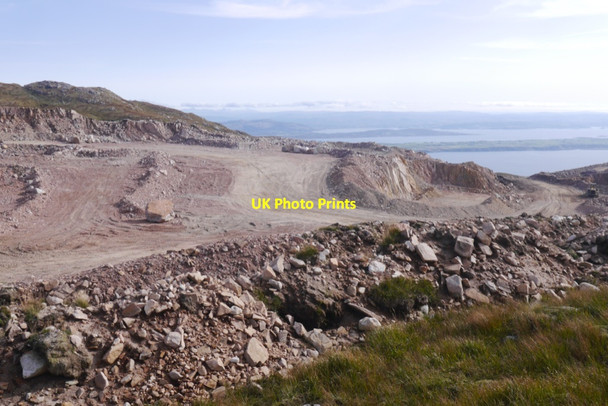 Photo 6"x4" Glensanda quarry Glensanda c2020