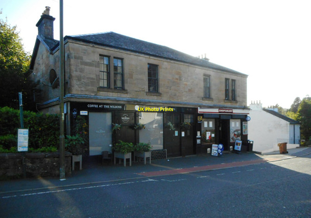 Photo 6"x4" Coffee shop and mini supermarket Blanefield\/NS5579 c2020
