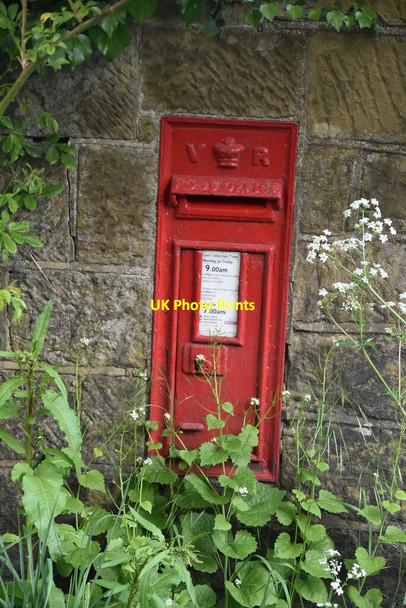 Photo 6"x4" Victorian postbox, Stockland Green Stockland Green\/TQ5642 c2020