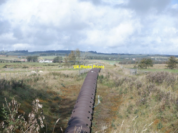 Photo 6"x4" Conveyor from a quarry near Bankend Drumclog c2020