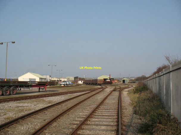 Photo 6"x4" Railway sidings, Workington Docks Workington c2009