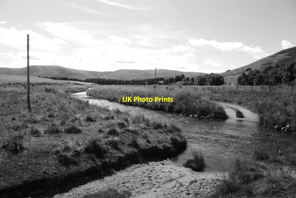 Photo 6"x4" Ford, River Livet Auchnarrow c2020