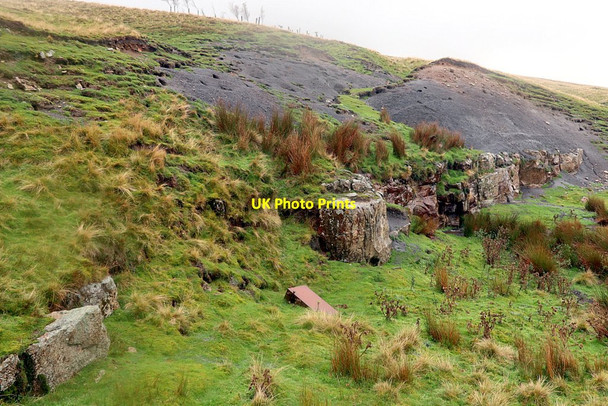 Photo 6"x4" Old quarry near Coalpit Sike Dirt Pot c2020