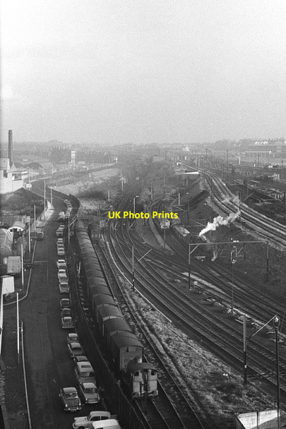 Photo 6"x4" Fireless loco at Crawford's biscuit factory \u00e2\u0080\u0093 1965  - 5 Liverpool c1965