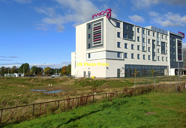 Photo 6"x4" Moxy Hotel, Edinburgh Airport Gogar\/NT1672 c2020