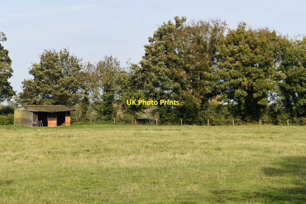 Photo 6"x4" Field behind Wilsford Village Hall Wilsford\/SU1057 c2020