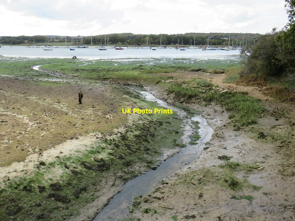 Photo 6"x4" Tidal channel near Whippingham Whippingham c2020