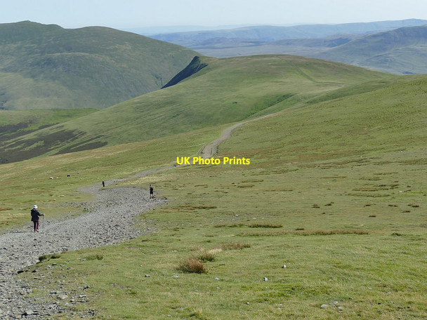 Photo 6"x4" The bridleway up Skiddaw Millbeck\/NY2526 c2020