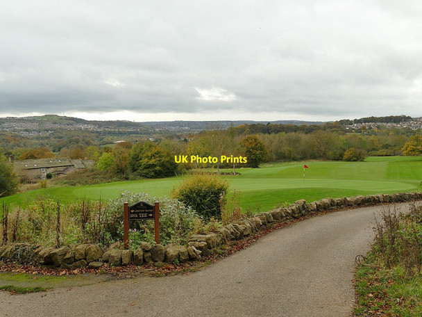 Photo 6"x4" Hollins Hall golf course Baildon c2020
