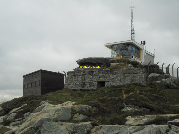 Photo 6"x4" Bird hide and pillbox below Fife Ness Lighthouse Crail c2020