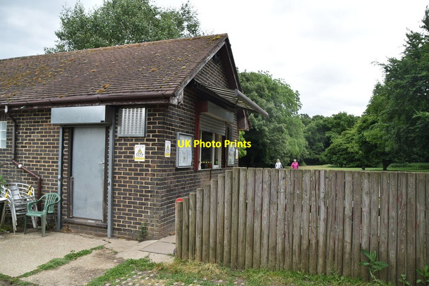 Photo 6"x4" Cafe, Camer Park Hook Green\/TQ6467 c2020