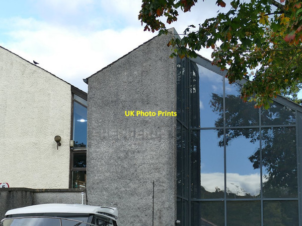 Photo 6"x4" Ghost sign in Bowness Bowness-On-Windermere c2020