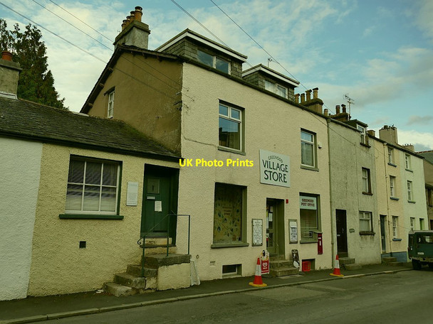 Photo 6"x4" Village store and post office, Main Street, Greenodd Greenodd c2020