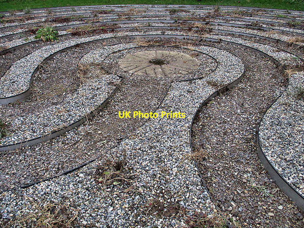 Photo 6"x4" Labyrinth Centre Askamore c2020