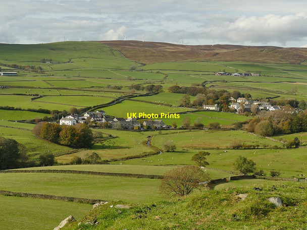 Photo 6"x4" Broughton Beck from Bencragg Hill Broughton Beck\/SD2882 c2020