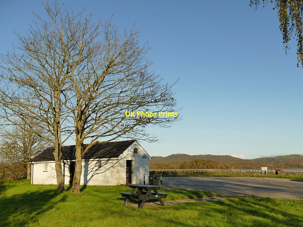 Photo 6"x4" Toilet block at Barrow End picnic site Greenodd c2020