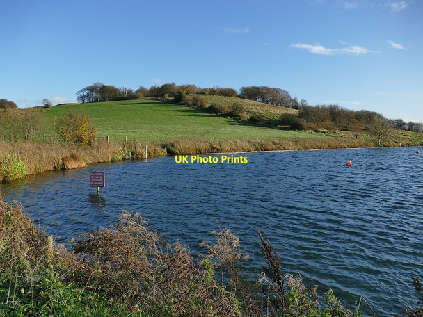 Photo 6"x4" North side of Larkfield Tarn Yeadon c2020