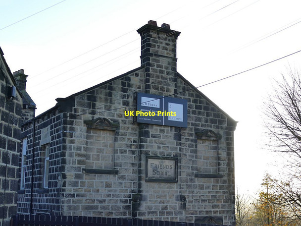 Photo 6"x4" Former Friends' School, Low Green, Rawdon - detail Yeadon c2020
