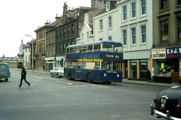Photo 6"x4" A.1 Services bus at Irvine Cross \u00e2\u0080\u0093 1970 Irvine c1970