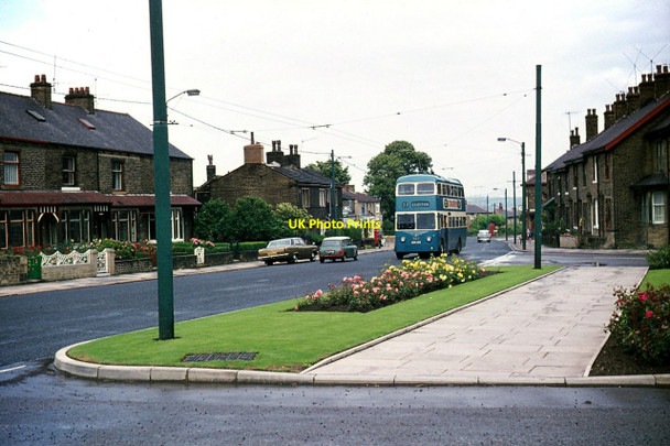 Photo 6"x4" Bradford trolleybus 785 on Clayton Road \u00e2\u0080\u0093 1971 Clayton\/SE1231 c1971