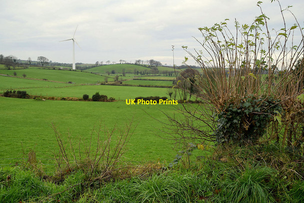 Photo 6"x4" Wind turbine, Corlea Mountjoy\/H4277 c2020