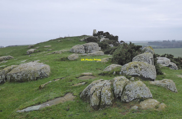 Photo 6"x4" Approaching the trig point on Hips Heugh Craster c2020