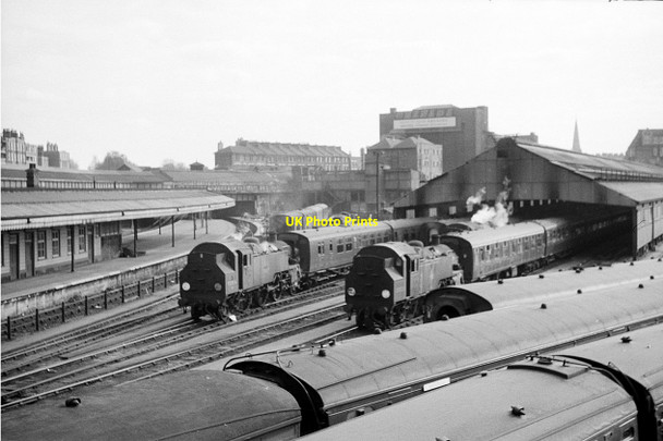 Photo 6"x4" Carriage Sidings, Clapham Junction \u00e2\u0080\u0093 1966 Battersea c1966