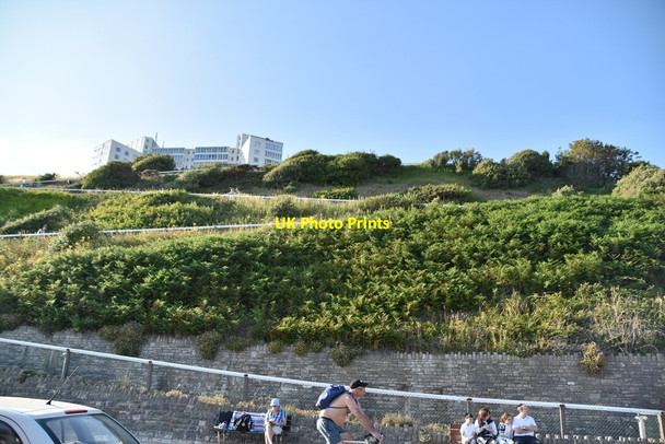 Photo 6"x4" Path up cliff Bournemouth c2019