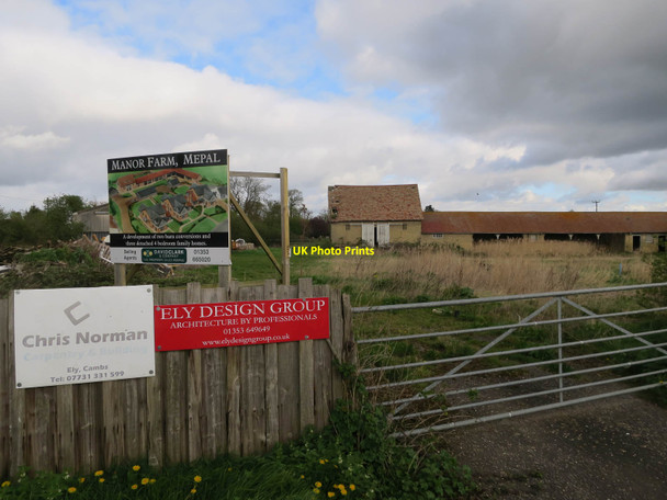 Photo 6"x4" Manor Farm, Mepal Mepal c2017