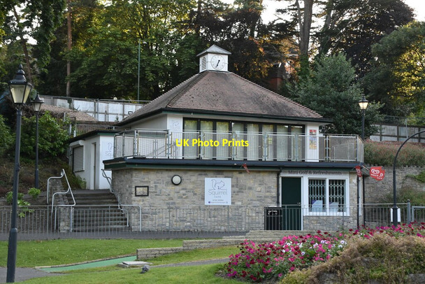 Photo 6"x4" Cafe, Boscombe Chine Gardens Bournemouth c2019