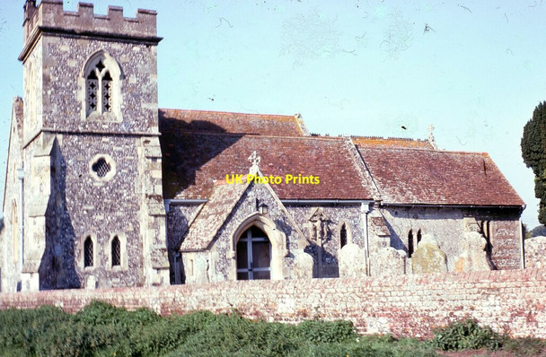 Photo 6"x4" St Andrew's Church - Nunton St Andrew, Wiltshire Nunton c1975