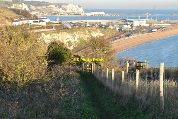 Photo 6"x4" Saxon Shore Way Dover\/TR3141 c2019 P1