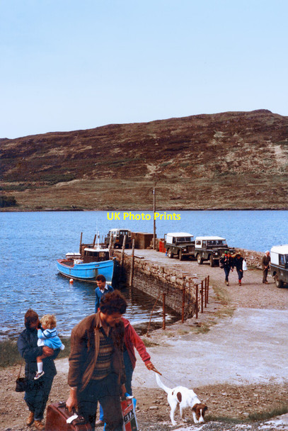 Photo 6"x4" The Pier at Kinloch Kinloch\/NM4099 c1983