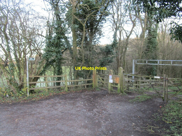 Photo 6"x4" The beginning of a bridleway, Bunny Hill Bunny Hill\/SK5728 c2020