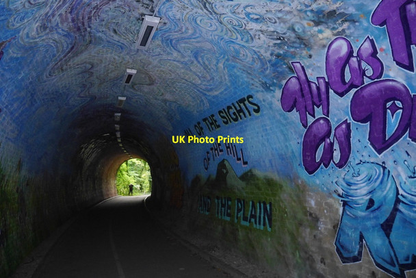 Photo 6"x4" Mural, Colinton Tunnel Bonaly c2020 P3