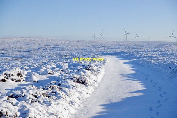 Photo 6"x4" View towards Fallago Rig power station from Hope Hills Hope Hills\/NT5561 c2020
