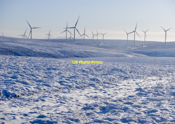 Photo 6"x4" View towards Fallago Rig power station from Hope Hills Hope Hills\/NT5661 c2020