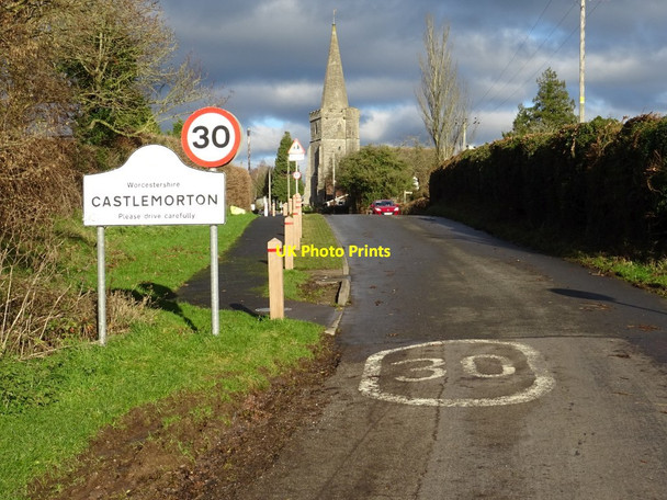 Photo 6"x4" The village of Castlemorton Castlemorton c2020