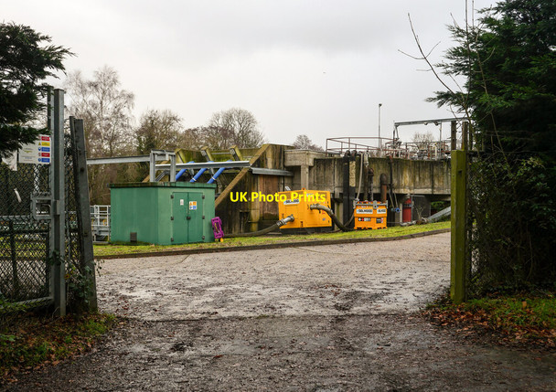 Photo 6"x4" Entrance to North Walsham Sewage Works North Walsham c2021