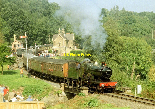 Photo 6"x4" The view from The Engine House, 3440 departs from Highley Highley\/SO7483 c2008