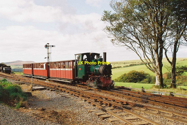 Photo 6"x4" Woody Bay arrival behind 'Sid' Martinhoe Cross c2009