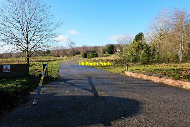 Photo 6"x4" Access road to former Burlish Park Golf Course, Zortech Avenue, Kidderminster, Worcs Stourport-on-Severn c2021