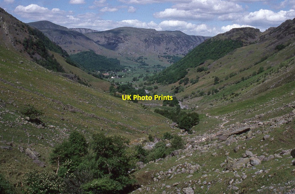 Photo 6"x4" View down to Borrowdale  Stonethwaite\/NY2613 c1991