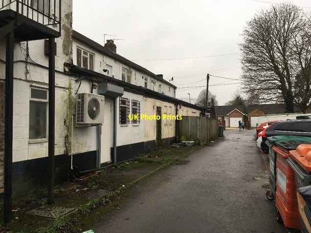 Photo 6"x4" Behind the village shops East Oakley c2021