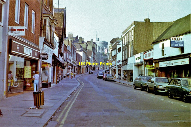 Photo 6"x4" Peascod Street, Windsor, 1983 Windsor\/SU9676 c1983