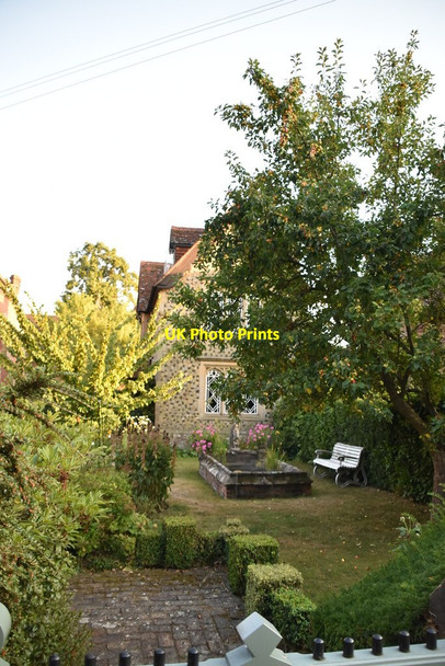 Photo 6"x4" Institute Cottage Cinder Hill\/TQ5346 c2020